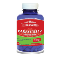 Parasites 12 Detox Forte Herbagetica 120 Capsule