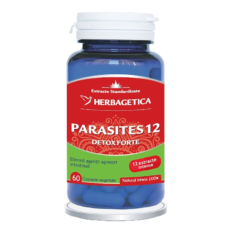 Parasites 12 Detox Forte Herbagetica 60 Capsule